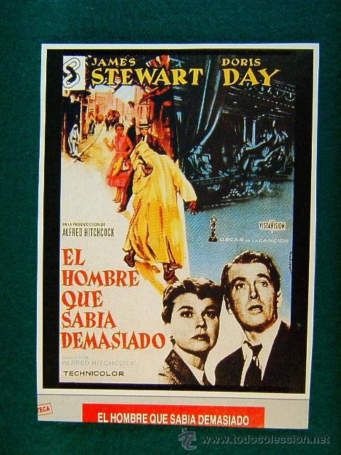 Cine: EL HOMBRE QUE SABIA DEMASIADO - ALFRED HITCHCOK - JAMES STEWART - DORIS DAY - MAS ...