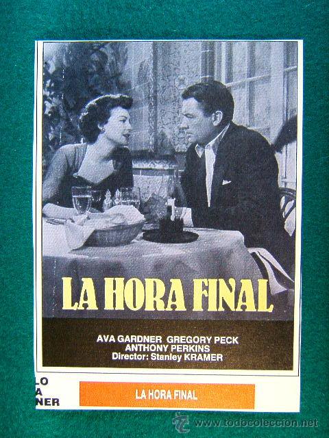 Cine: LA HORA FINAL - STANLEY KRAMER - GREGORY PECK - AVA GARDNER - FRED ASTAIRE - MAS ...