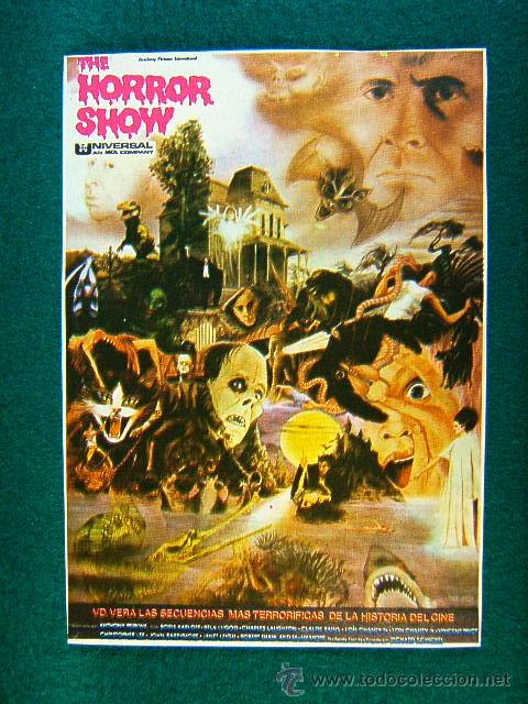 Kino: THE HORROR SHOW - RICHARD SCHICKEL - ANTHONY PERKINS - BORIS KARLOF - BELA LUGOSI - MAS ...