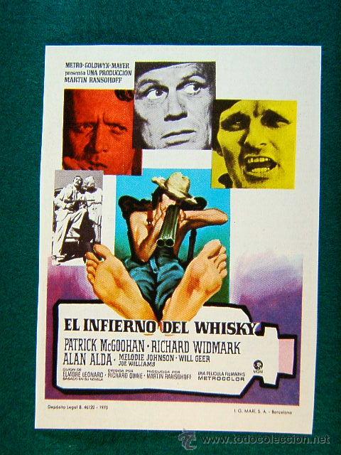 Cine: EL INFIERNO DEL WHISKY - RICHARD QUINE - PATRICK MCGOOHAN - RICHARD WIDMARK - ALAN ALDA - MAS ...