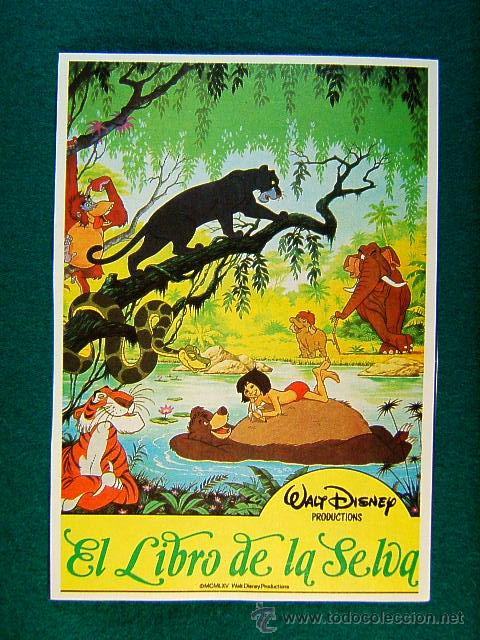 Cine: EL LIBRO DE LA SELVA - WALT DISNEY - WOLFGANG REITHERMAN - DIBUJOS ANIMADOS - MAS ...