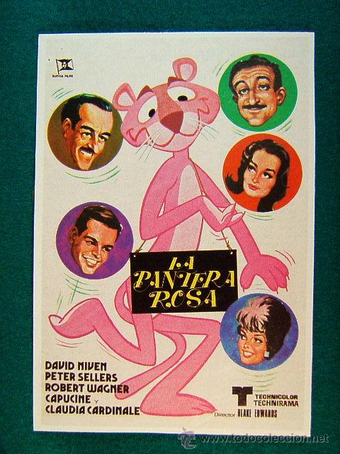 Cine: LA PANTERA ROSA - BLAKE EDWARDS - DAVID NIVEN - PETER SELLERS - CAPUCINE - MAS ...