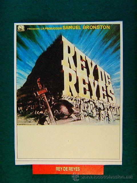 Cine: REY DE REYES - NICHOLAS RAY - JEFFREY HUNTER - ROBERT RYAN - CARMEN SEVILLA - MAS ...