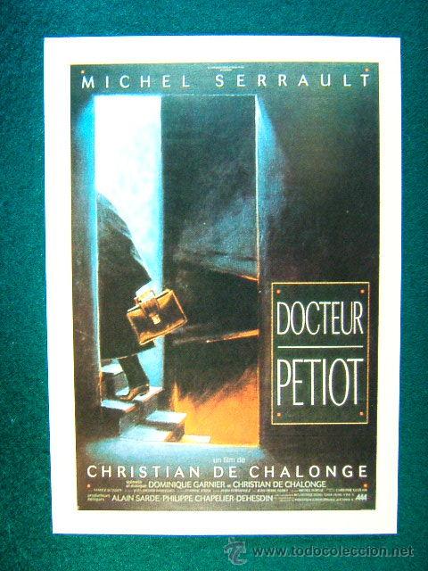 Kino: DOCTEUR PETIOT-EL CASO DEL DOCTOR-PETIOT-CHRISTIAN DE CHALONGE-MICHEL SERRAULT-RARISIMO-ESTE...