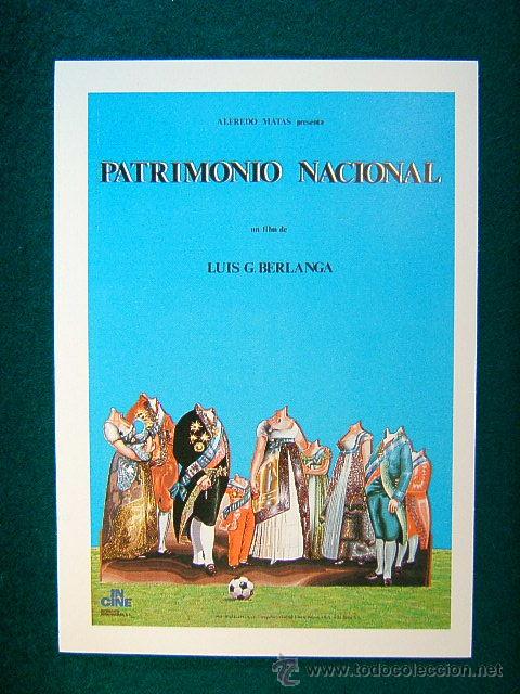 Kino: PATRIMONIO NACIONAL - LUIS GARCIA BERLANGA - LUIS ESCOBAR - JOSE LUIS LOPEZ VAZQUEZ - ESTE ...