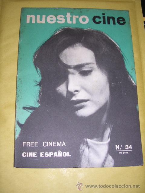 Cin&eacute;ma: REVISTA CINEMATOGRAFICA  - NUESTRO CINE N&ordm;34 - OCTUBRE 1964 ,66 PAG. 24X17 CM. ,MADRID