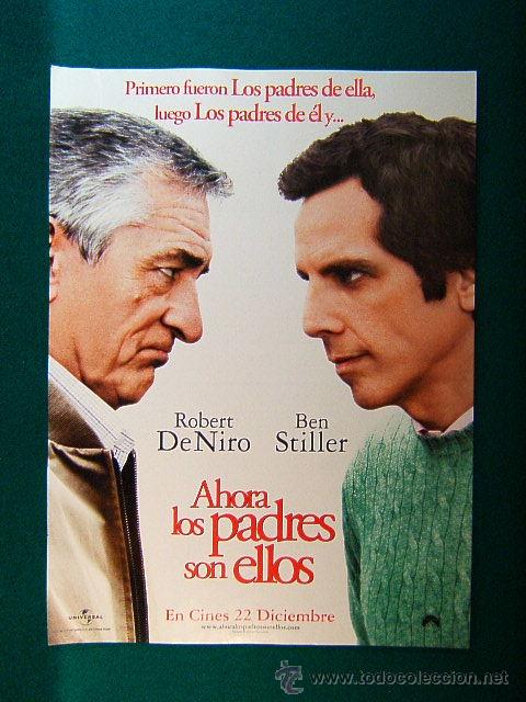 Cine: AHORA LOS PADRES SON ELLOS-ROBERT DE NIRO-DUSTIN HOFFMAN-BEN STILLER-PAUL WEITZ-GUIA ...