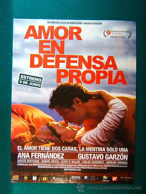 Kino: AMOR EN DEFENSA PROPIA-RAFA RUSSO-ANA FERNANDEZ-GUSTAVO GARZON-AMOR 2 CARAS MENTIRA 1-GUIA ...