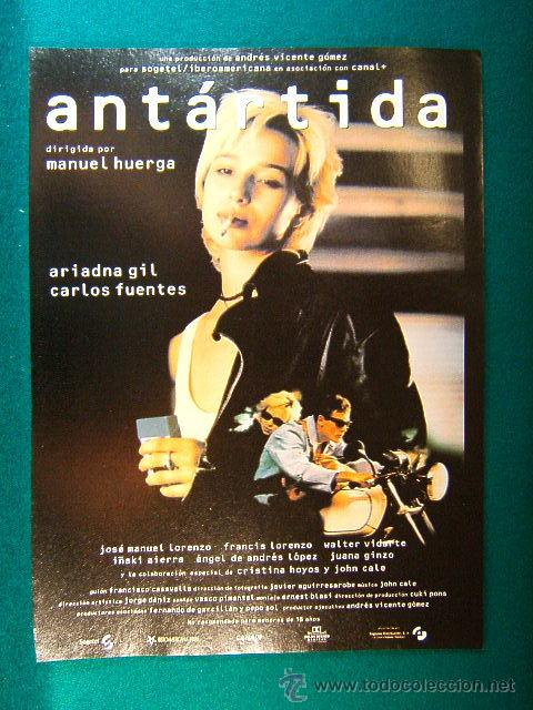 Kino: ANTARTIDA-ARIADNA GIL-CARLOS FUENTES-CRISTINA HOYOS-WALTER VIDARTE-MANUEL HUERGA-GUIA...