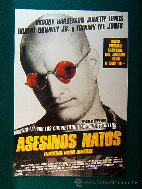 Kino: ASESINOS NATOS - NATURAL BORN KILLERS - OLIVER STONE - TOMMY LEE JONES - WOODY HARRELSON - GUIA ...