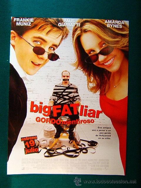 Kino: BIG FAT LIAR - GORDO MENTIROSO - SHAWN LEVY -FRANKIE MUNIZ - PAUL GIAMATTI - AMANDA BYNES - GUIA ...