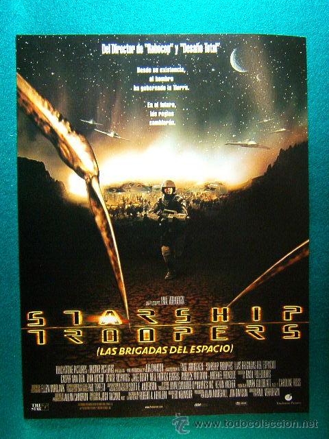 Kino: STARSHIP TROOPERS-LAS BRIGADAS DEL ESPACIO-PAUL VERHOEVEN-CASPER VAN DIEN-DINA MEYER-GUIA...