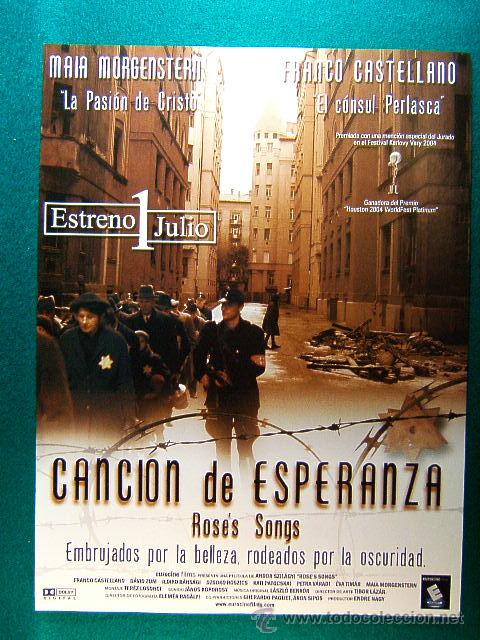 Kino: CANCION DE ESPERANZA-ROSE'S SONGS-ANDOR SZILAGYI-MAIA MORGENSTERN-FRANCO CASTELLANO-GUIA ...