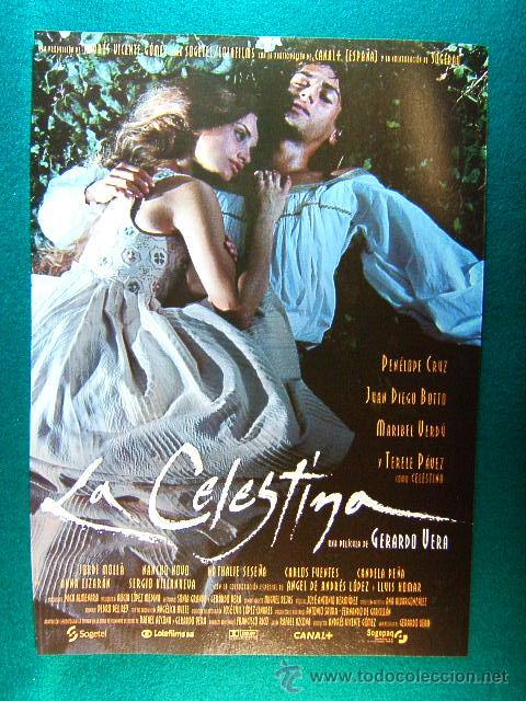 Cine: LA CELESTINA-PENELOPE CRUZ-JUAN DIEGO BOTTO-MARIBEL VERDU-GERARDO VERA-JORDI MOLLA-GUIA ...