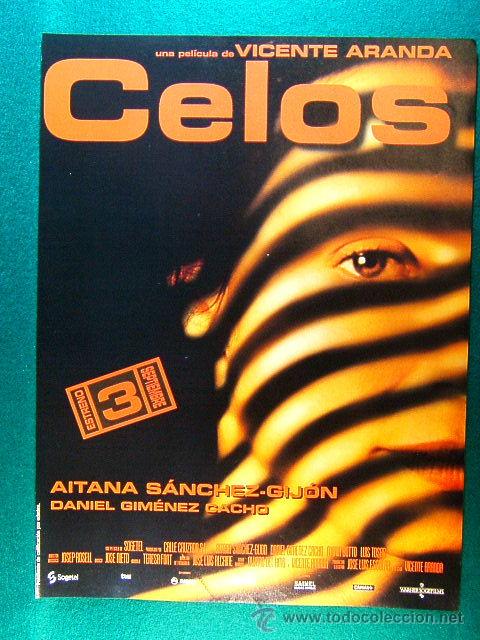 Kino: CELOS-VICENTE ARANDA-AITANA SANCHEZ GIJON-DANIEL G. CACHO-LUIS TOSAR-MARIA BOTTO-GUIA...