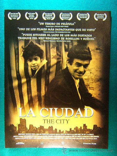 Kino: LA CIUDAD-THE CITY-DAVID RIKER-MEJOR PELICULA EN SEIS FESTIVALES CINEMATOGRAFICOS-RARISIMA-GUIA ...