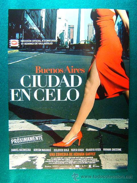 Kino: BUENOS AIRES CIUDAD EN CELO-HERNAN GAFFET-DANIEL KUZNIECKA-ADRIAN NAVARRO-SELECCION VALLADOLID-GUIA.