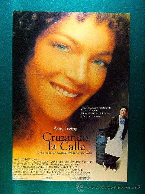 Kino: CRUZANDO LA CALLE-CROSSING DELANCEY-JOAN MICKLIN SILVER-AMY IRVING-PETER RIEGERT-GUIA ...