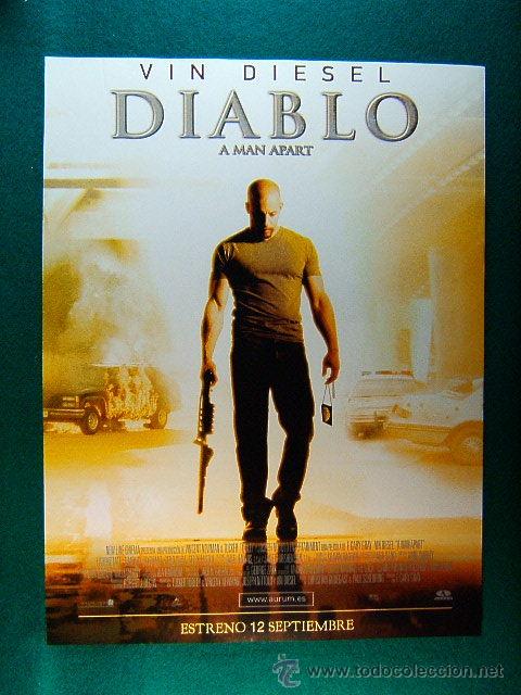 Kino: DIABLO-VIN DIESEL-LARENZ TATE-TIMOTHY OLYPHANT-F GARY GRAY-MAN APART-GUIA ...