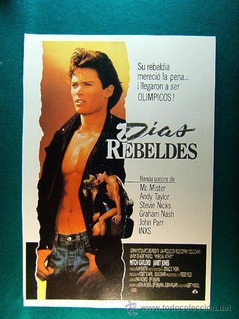 Kino: DIAS REBELDES-ALBERT MAGNOLI-MITCH GAYLORD-JANET JONES-AMERICAN ANTHEM-REBELDIA VALE LA PENA-GUIA...