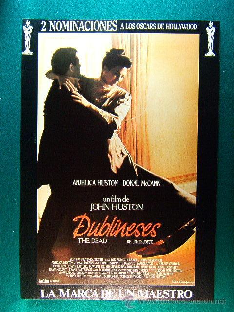 Cine: DUBLINESES-JOHN HUSTON-ANJELICA-DONAL MCCANN-THE DEAD JAMES JOYCE-OSCARS HOLLYWOOD-RARA-GUIA ...