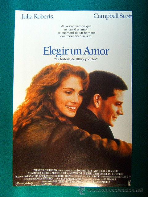 Kino: ELEGIR UN AMOR-JOEL SCHUMACHER-JULIA ROBERTS-REVERSO:BOYZ N THE HOOD-LOS CHICOS DEL BARRIO-GUIA ...