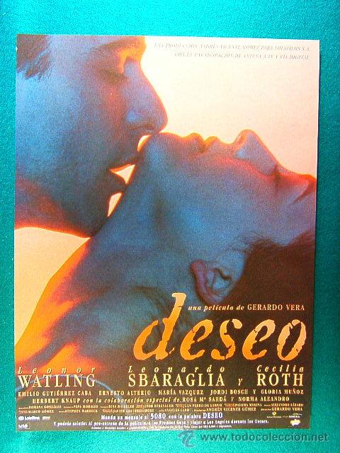 Kino: DESEO-LEONOR WATLING-LEONARDO SBARAGLIA-CECILIA ROTH-ERNESTO ALTERIO-ROSA M&ordf; SARDA-GERARDO VERA-GUIA
