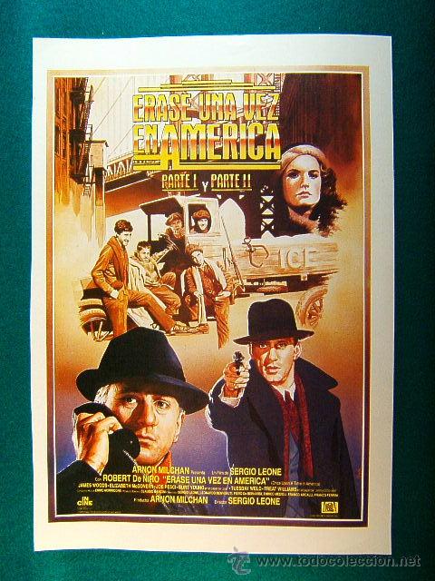 Cine: PARTE I Y II-ERASE UNA VEZ EN AMERICA-ROBERT DE NIRO-JAMES WOODS-SERGIO LEONE-ONCE UPON A TIME IN.