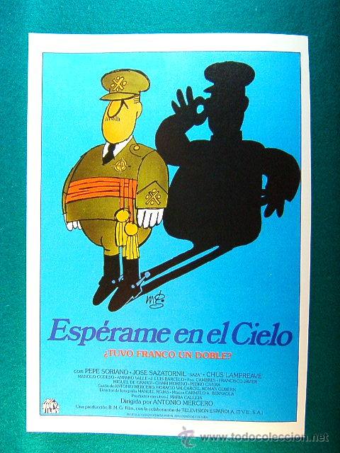 Kino: ESPERAME EN EL CIELO-ANTONIO MERCERO-PEPE SORIANO-JOSE SAZATORNIL SAZA-CHUS LAMPREAVE-FRANCO-GUIA...