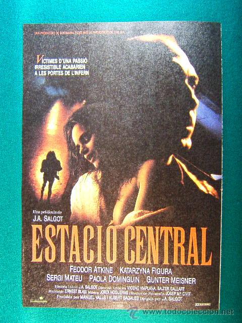 Kino: ESTACIO CENTRAL-SERGI MATEU-PAOLA DOMINGUIN-CATALAN-J A SALGOT-FEODOR ATKINE-VICTIMES-RARISIMA-GUIA.