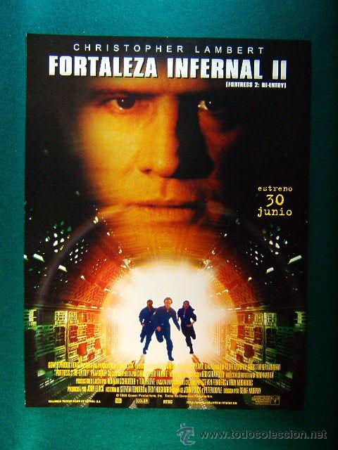 Kino: FORTALEZA INFERNAL II-FORTRESS 2 RE-ENTRY-CHRISTOPHER LAMBERT-PAM GRIER-GEOFF MURPHY-RARISIMA-GUIA..