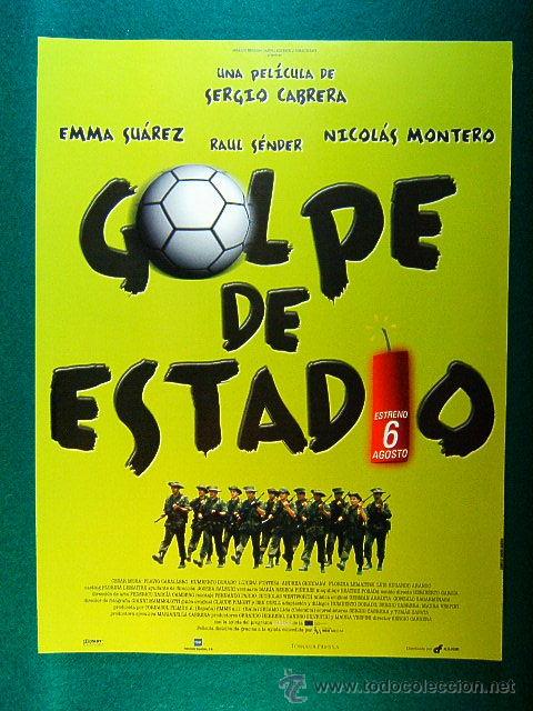 Kino: GOLPE DE ESTADIO-SERGIO CABRERA-EMMA SUAREZ-RAUL SENDER-NICOLAS MONTERO-GUIA ...