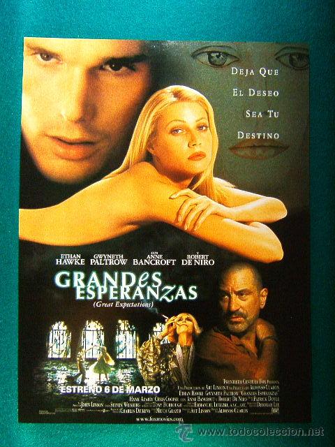 Cine: GRANDES ESPERANZAS-GWYNETH PALTROW-ROBERT DE NIRO-ANNE BANCROFT-GREAT EXPECTATIONS-ALFONSO CUARON-GU