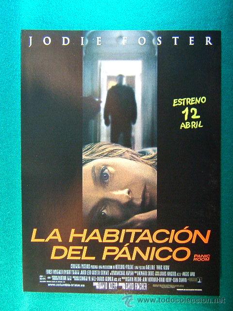 Kino: LA HABITACION DEL PANICO-JODIE FOSTER-FOREST WHITAKER-JARED LETO-PANIC ROOM-DAVID FINCHER-GUIA ...
