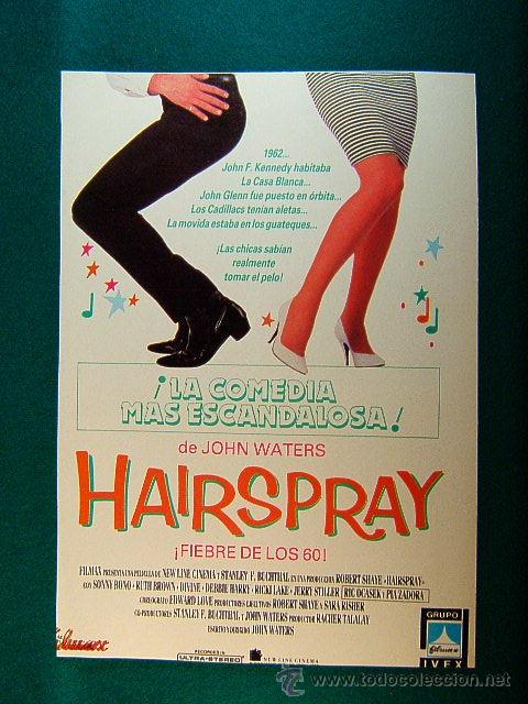 Kino: HAIRSPRAY-FIEBRE DE LOS 60-JOHN WATERS-SONNY BONO-DIVINE-RUTH BROWN-GUIA ...