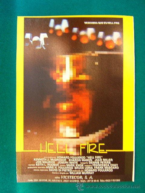 Kino: HELL FIRE-WILLIAM MURRAY-KENNETH J MCGREGOR-SHARON MASON-JULIE MILLER-JON MAURICE-RARISIMA-GUIA ...
