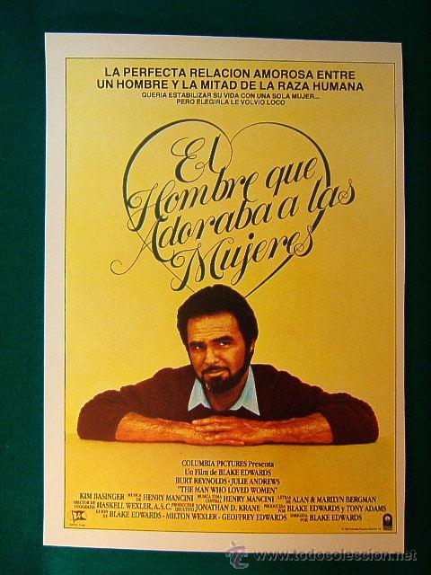 Kino: EL HOMBRE QUE ADORABA A LAS MUJERES-BURT REYNOLDS-JULIE ANDREWS-BLAKE EDWARDS-RARISIMA-GUIA ...