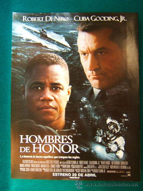 Cine: HOMBRES DE HONOR-ROBERT DE NIRO-CUBA GOODING JR-DAVID KEITH-MEN OF-GEORGE TILLMAN JR-GUIA ...