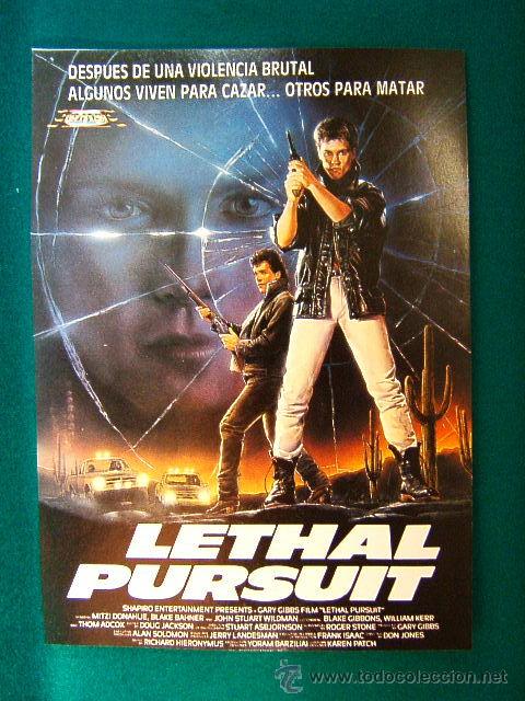 Kino: LETHAL PURSUIT-DON JONES-MITZI DONAHUE-BLAKE BAHNER-JOHN STUART WILDMAN-VIOLENCIA BRUTAL-GUIA ...