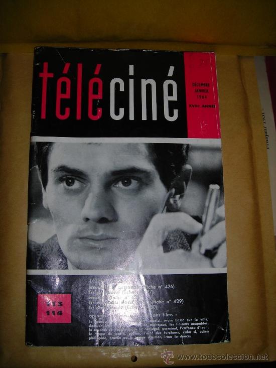 Cin&eacute;ma: REVISTA DE CINE - TELECINE N&ordm;113-114 DECEMBRE JANVIER 1964 XVIII ANNEE,-