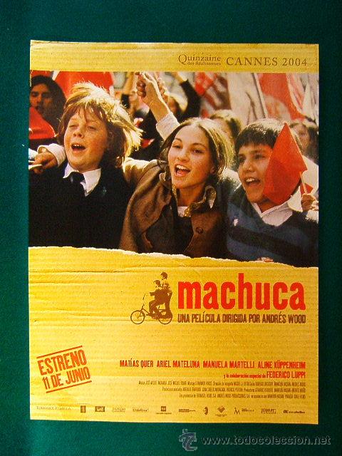 Kino: MACHUCA-FEDERICO LUPPI-MATIAS QUER-ARIEL MATELUNA-MANUELA MARTELLI-ANDRES WOOD-CANNES 04-GUIA ...