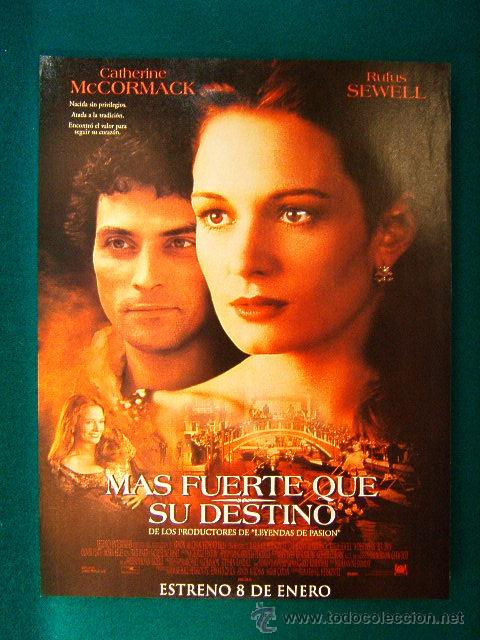 Kino: MAS FUERTE QUE SU DESTINO-MARSHALL HERSKOVITZ-CATHERINE MCCORMACK-RUFUS SEWELL-GUIA ...