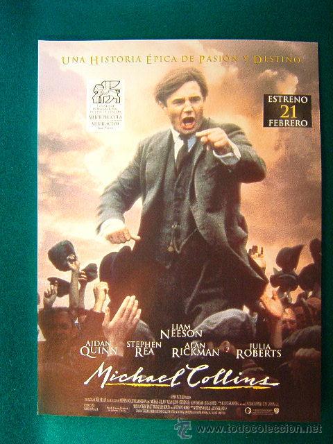 Cine: MICHAEL COLLINS-LIAM NEESON-JULIA ROBERTS-AIDAN QUINN-NEIL JORDAN-MEJOR PELI Y ACTOR VENECIA-GUIA...