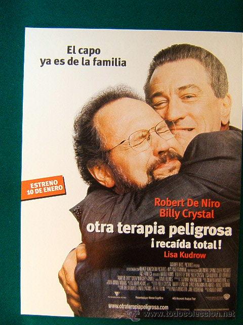Cine: OTRA TERAPIA PELIGROSA-ROBERT DE NIRO-BILLY CRYSTAL-HAROLD RAMIS-RECAIDA TOTAL-GUIA ...