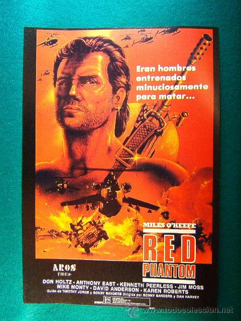 Kino: RED PHANTOM-SONNY SANDERS-DAN HARVEY-MILES O'KEEFE-DON HOLTZ-ANTHONY EAST-JIM MOSS-RARISIMA-GUIA...