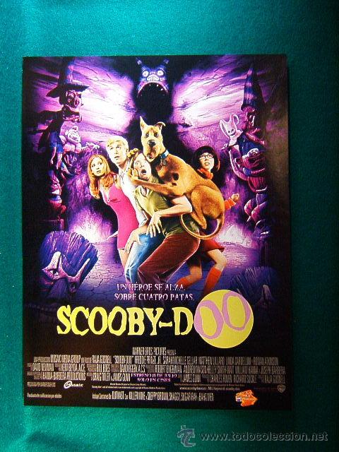 Cine: SCOOBY DOO-FREDDIE PRINZE JR-SARAH MICHELLE GELLAR-RAJA GOSNELL-HEROE SOBRE CUATRO PATAS-GUIA...