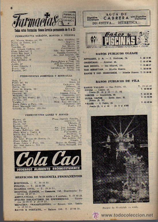 Cine: CICERONE - GUIA DE ESPECTACULOS Y VIAJES - ENERO 1956 - PORTADA JANET LEIGH - Foto 3 - 38336648