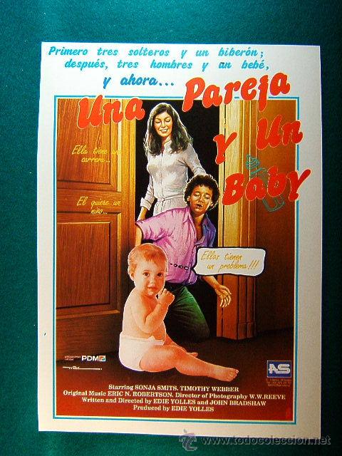 Kino: UNA PAREJA Y UN BABY-SONJA SMITS-TIMOTHY WEBBER-EDIE YOLLES-ILUSTRADO POR MAC-RARISIMA-GUIA...