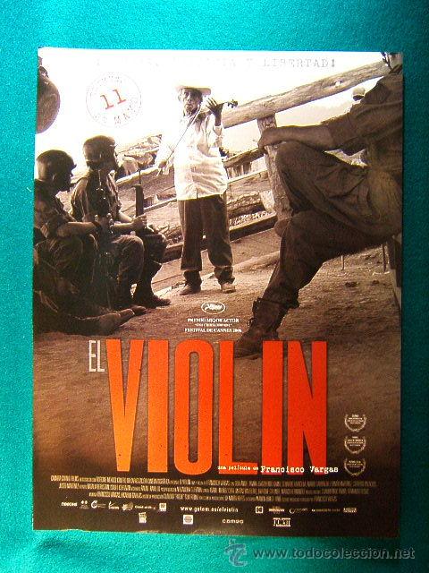 Cine: EL VIOLIN-FRANCISCO VARGAS-DON ANGEL TAVIRA-DAGOBERTO GAMA-GERARDO TARACENA-4 PREMIOS-GUIA...