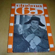 Cine: (M62) REVISTA CINEMA 65 Nº 97 JUIN 1965 DIRECT. JEAN BILLEN ,PARIS 136 PAG. - 18X14 CM.